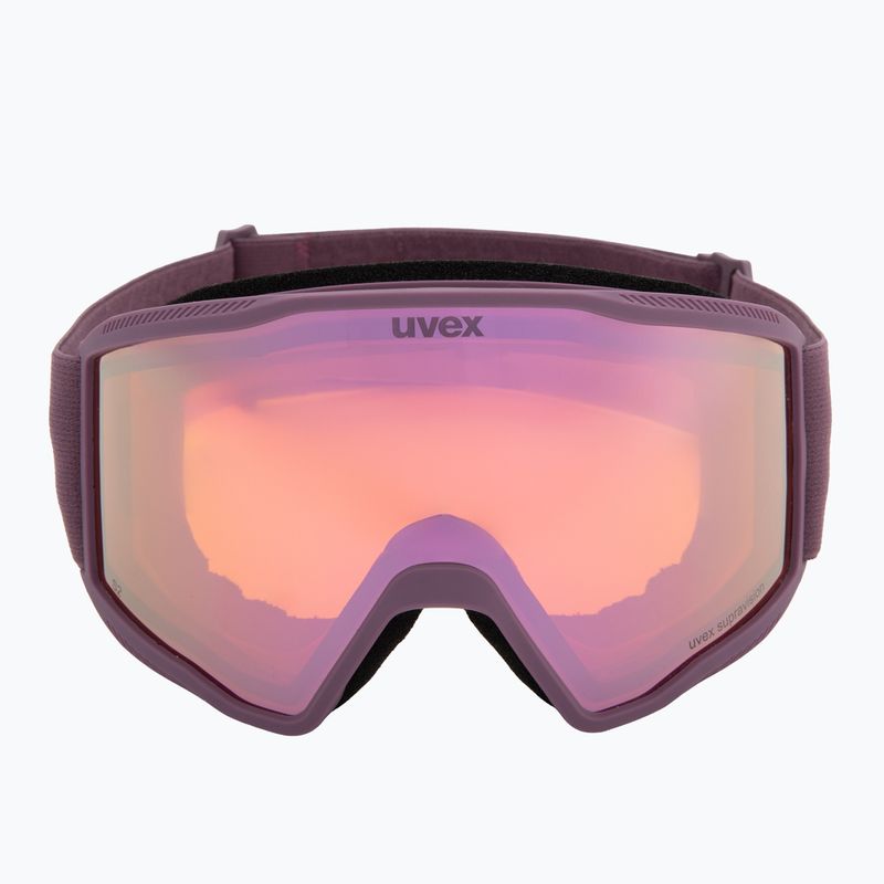 Lyžiarske okuliare UVEX Blast FM plum matt/mirror purple 2