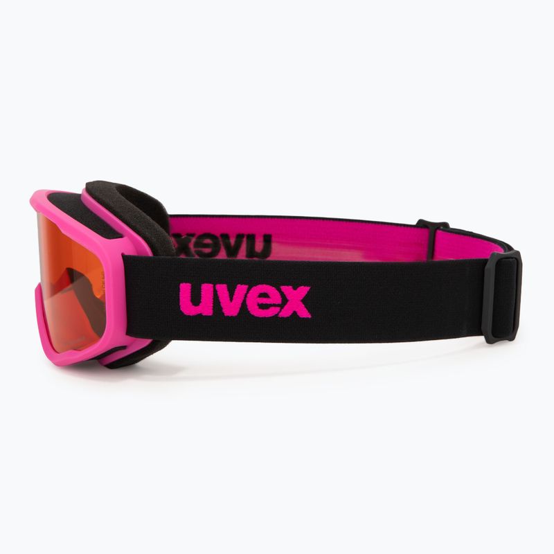Detské lyžiarske okuliare UVEX Speedy Nova Jr pink/laser gold 4