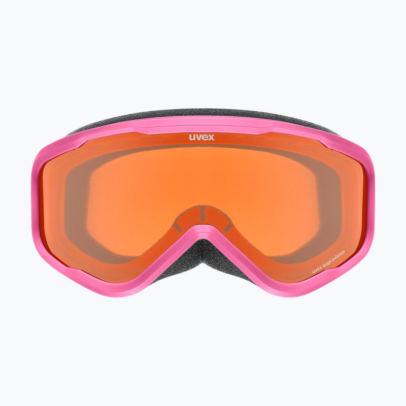 Detské lyžiarske okuliare UVEX Speedy Nova Jr pink/laser gold 2