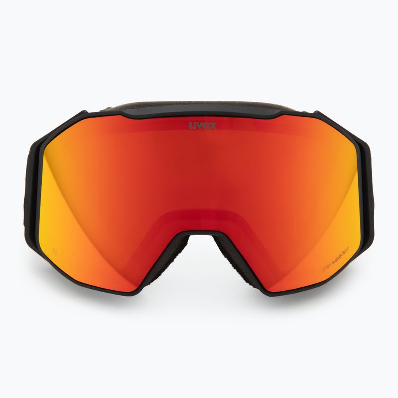 Lyžiarske okuliare UVEX Gravity FM black matt/mirror red/orange/clear 2
