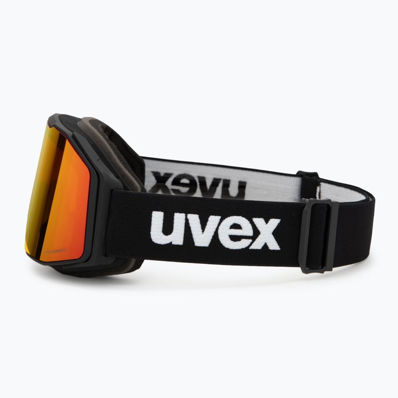 Lyžiarske okuliare UVEX Gravity FM black matt/mirror red/orange/clear 4