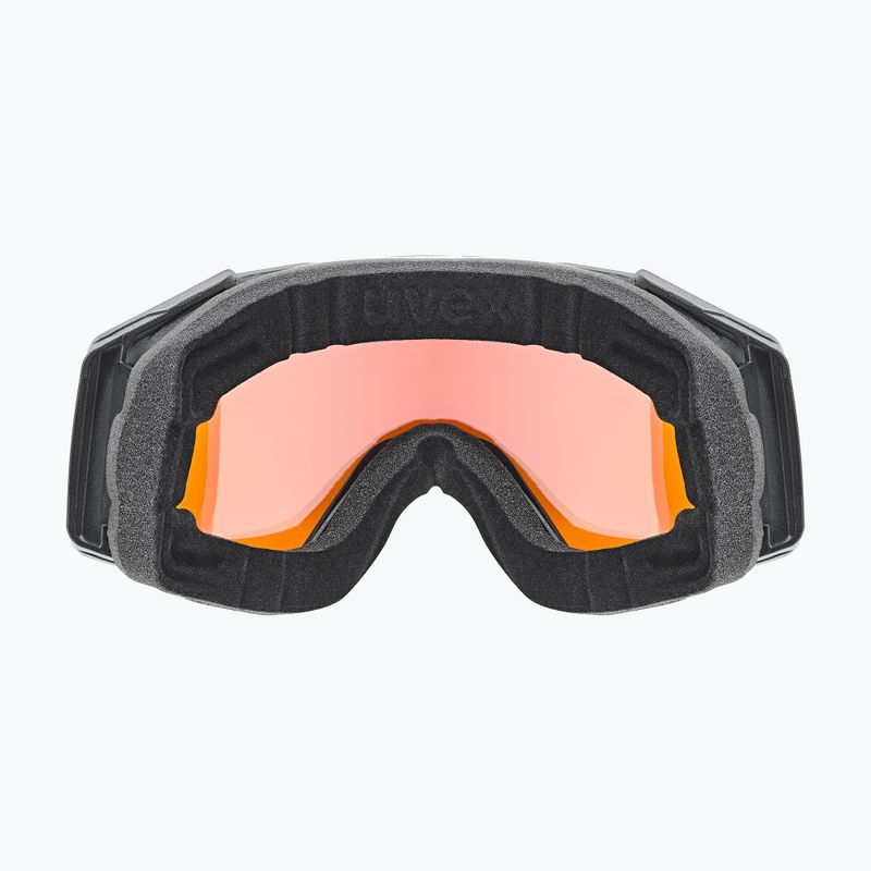 Lyžiarske okuliare UVEX Gravity FM black matt/mirror red/orange/clear 3