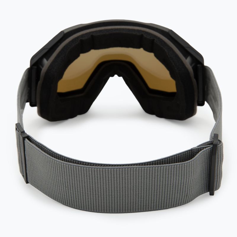 Lyžiarske okuliare UVEX Gravity FM rhino matte/mirror ice/green/clear 3