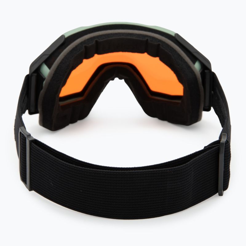 Lyžiarske okuliare UVEX Gravity FM oxide matt green/mirror opal/orange/clear 3