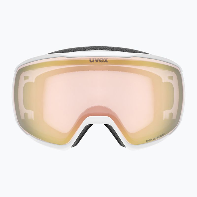 Lyžiarske okuliare UVEX Victorious V S1-S3 white matt/vario rose mirror 2