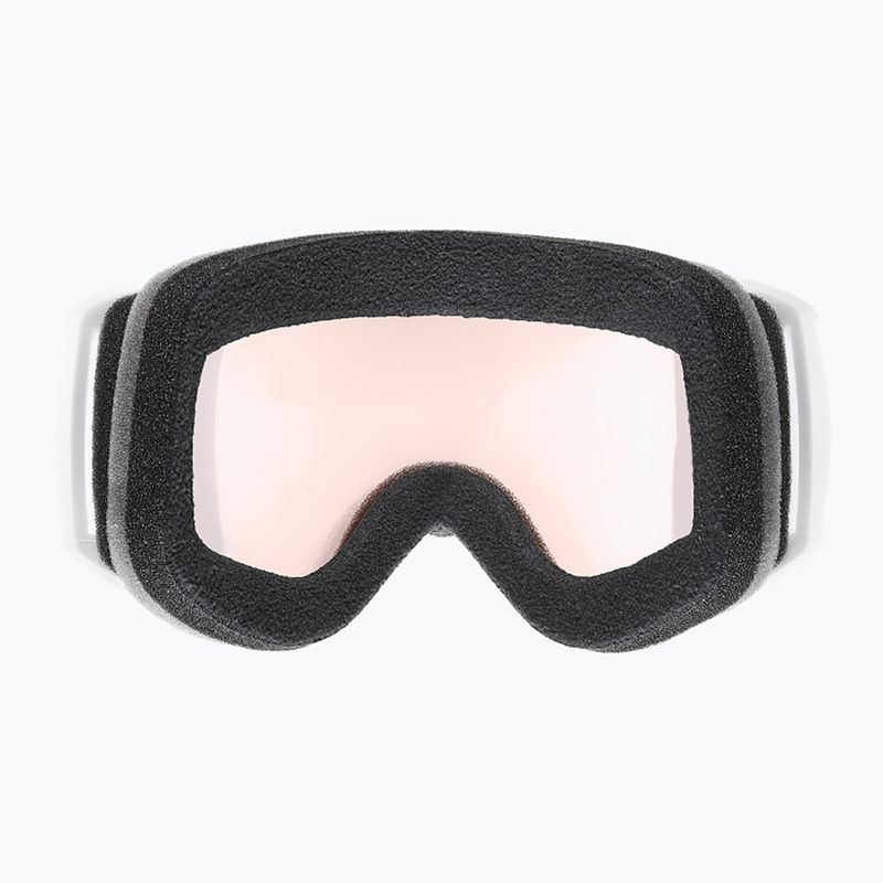 Lyžiarske okuliare UVEX Victorious V S1-S3 white matt/vario rose mirror 3