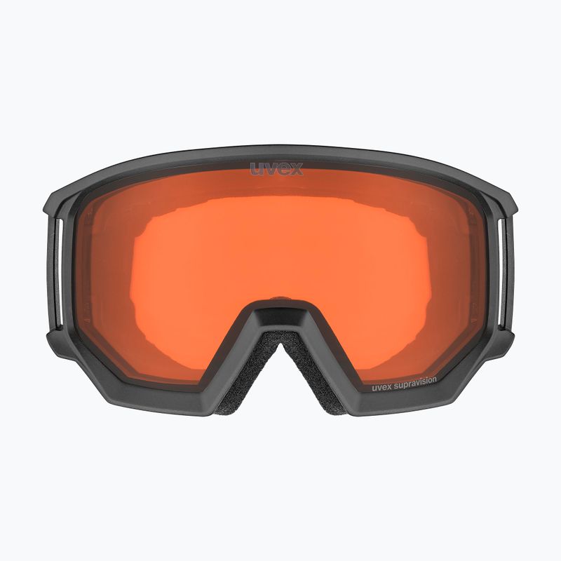 Lyžiarske okuliare UVEX Athletic LGL black matt/orange/clear 2
