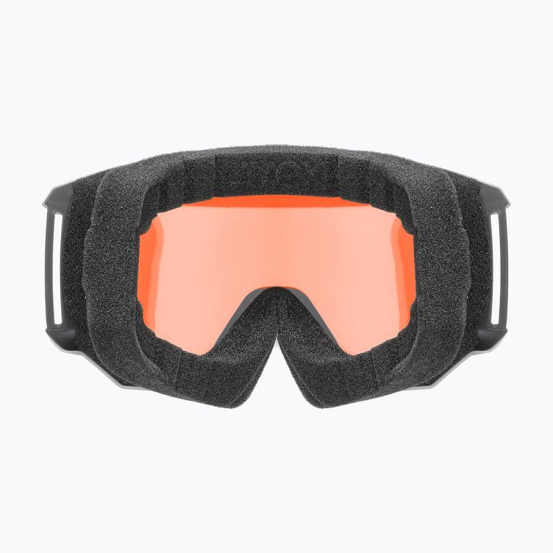 Lyžiarske okuliare UVEX Athletic LGL black matt/orange/clear 3