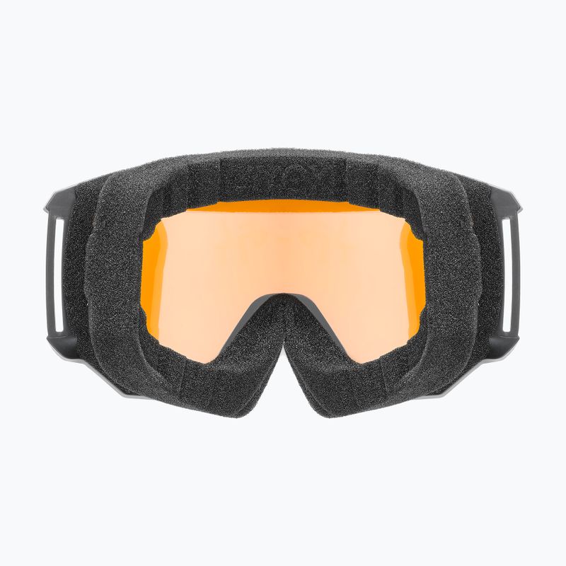 Lyžiarske okuliare UVEX Athletic LGL black matt/yellow/clear 3