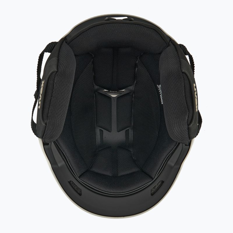 Lyžiarska prilba UVEX Resolution warm grey/black matt 5