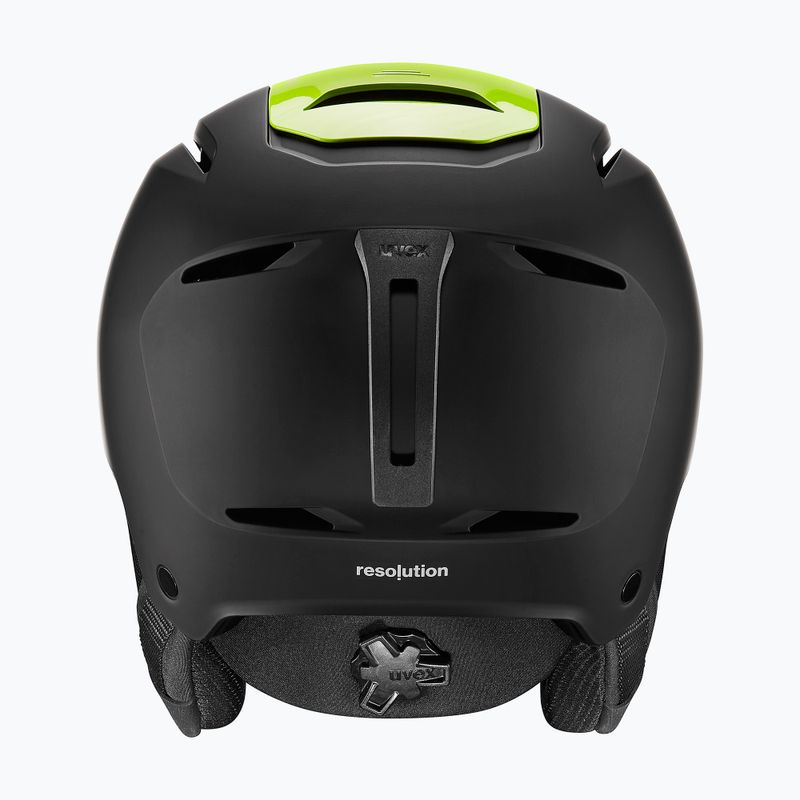 Lyžiarska prilba UVEX Resolution black/electrum grad matt 3