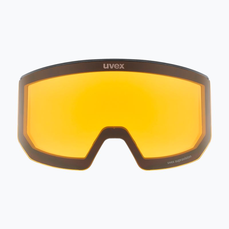 Lyžiarske okuliare Uvex Lace Attract FM white matt/mirror silver 9