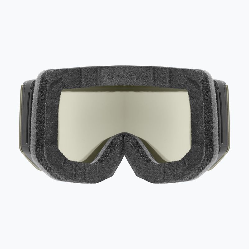 Lyžiarske okuliare Uvex Lace Attract FM black matte/mirror blue 9