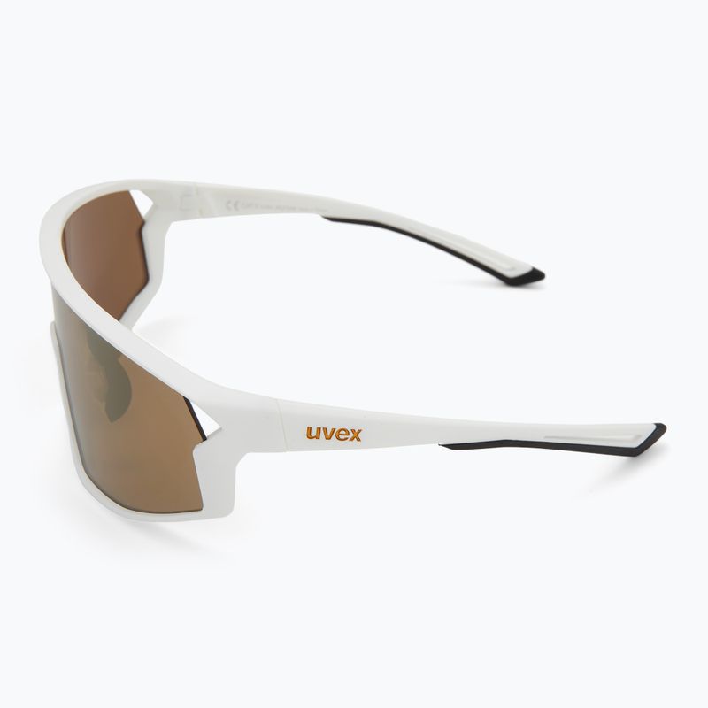 Slnečné okuliare Uvex Skyryse white matt/mirror gold 4