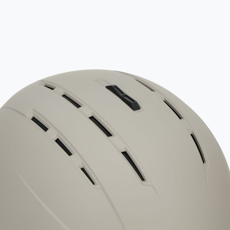 Lyžiarska prilba UVEX Stance warm grey/black matt 9