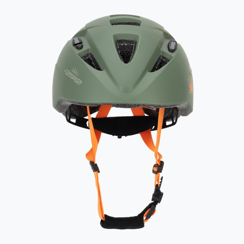 Detská cyklistická prilba UVEX Kid 2 CC sage green dino matt 2