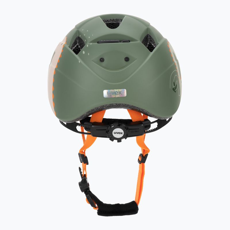 Detská cyklistická prilba UVEX Kid 2 CC sage green dino matt 4