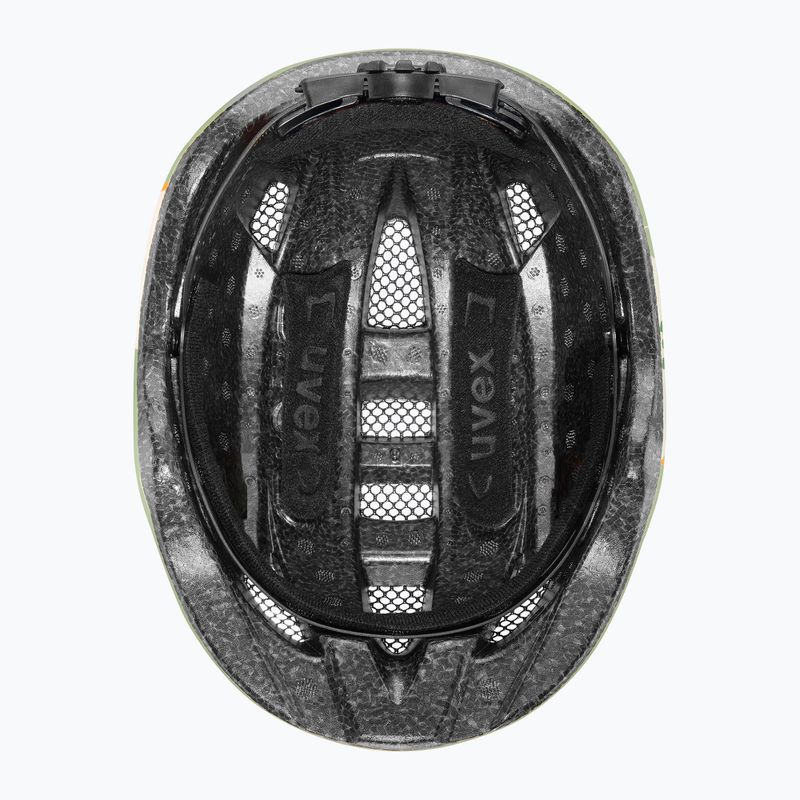 Detská cyklistická prilba UVEX Kid 2 CC sage green dino matt 5