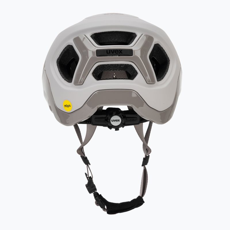Cyklistická prilba UVEX React MIPS warm grey matt 4