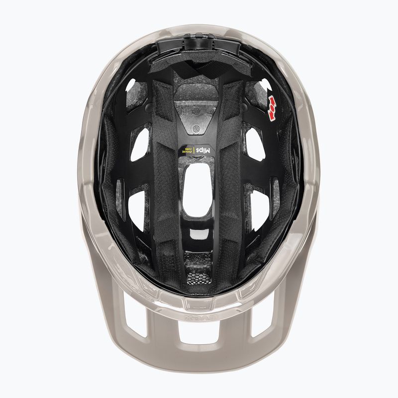 Cyklistická prilba UVEX React MIPS warm grey matt 5