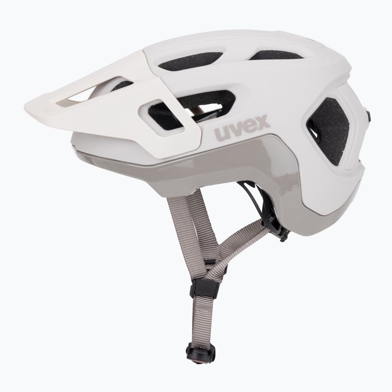 Cyklistická prilba UVEX React warm grey matt 3