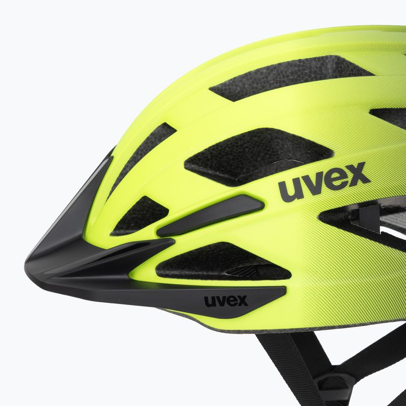Cyklistická prilba UVEX I-vo 2 neon yellow/black matt 7