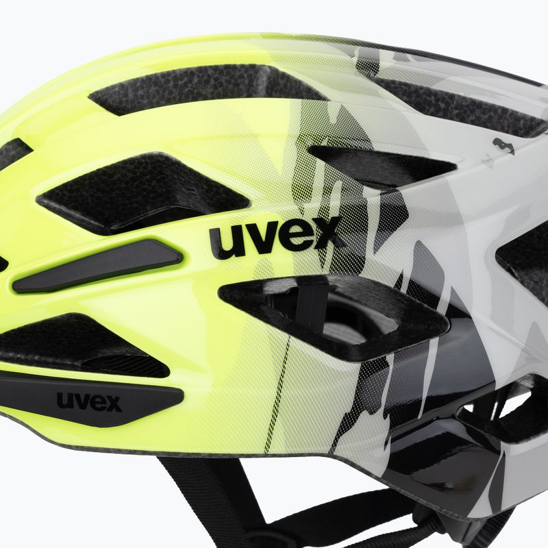 Detská cyklistická prilba UVEX Air Wing 2 neon yellow/black 7