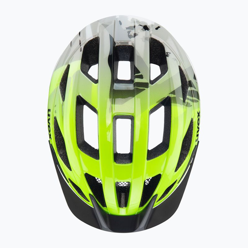 Detská cyklistická prilba UVEX Air Wing 2 neon yellow/black 4