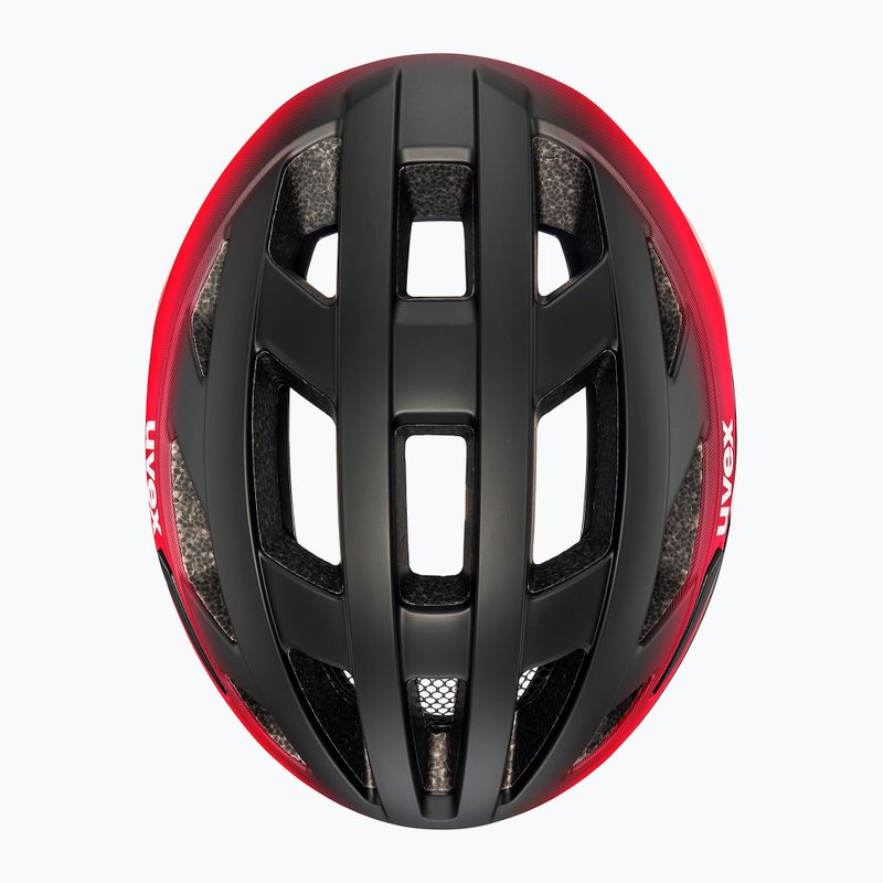 Cyklistická prilba UVEX I-Volute black/red matte 4