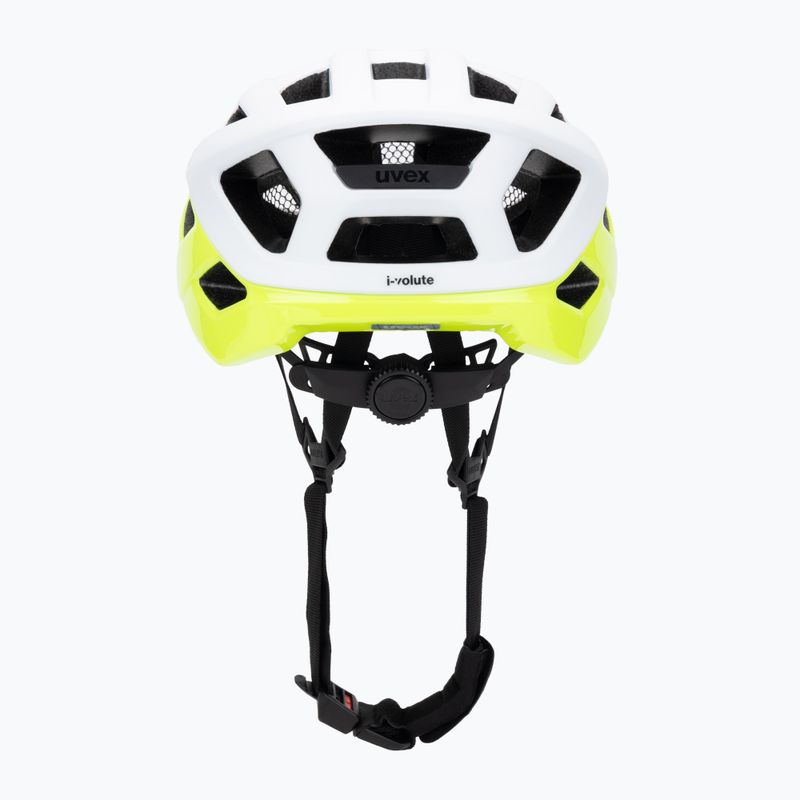 Cyklistická prilba UVEX I-Volute white/neon yellow matt 4