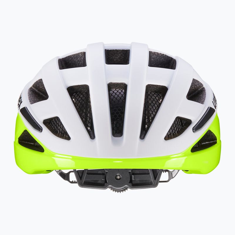 Cyklistická prilba UVEX I-Volute white/neon yellow matt 2