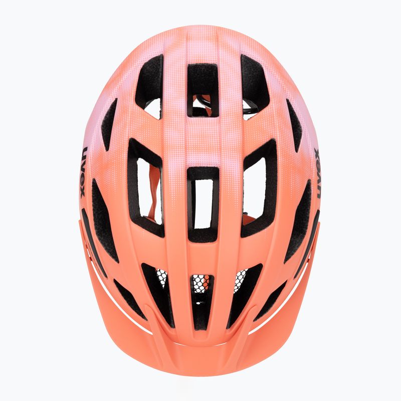 Detská cyklistická prilba UVEX Air Wing 2 CC coral/strawberry matt 6