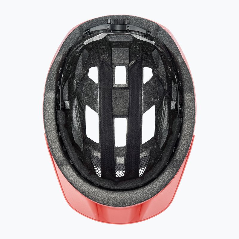 Detská cyklistická prilba UVEX Air Wing 2 CC coral/strawberry matt 5