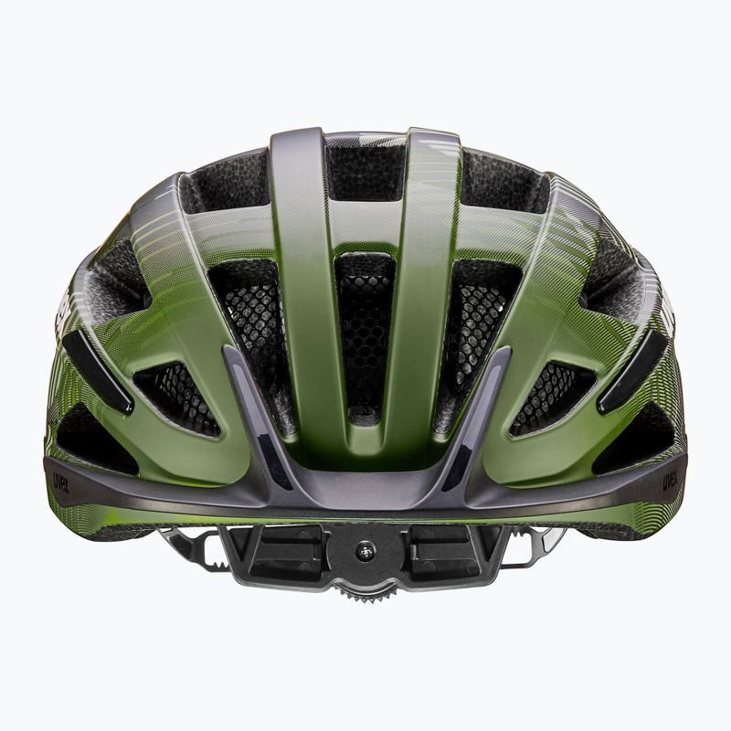 Detská cyklistická prilba UVEX Air Wing 2 CC dark olive/black matt 2