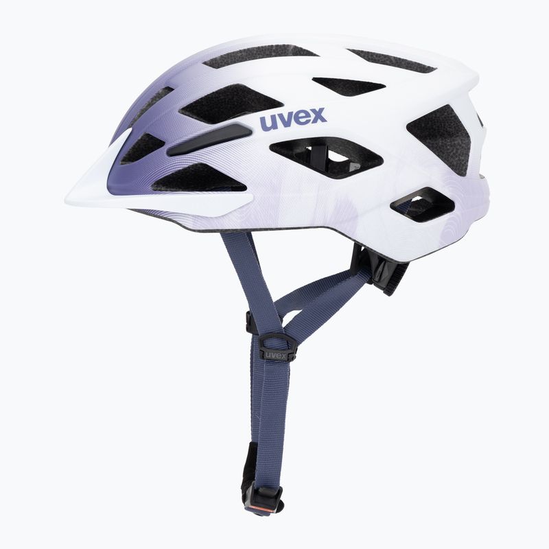 Detská cyklistická prilba UVEX Air Wing 2 CC lilac/white matt 3