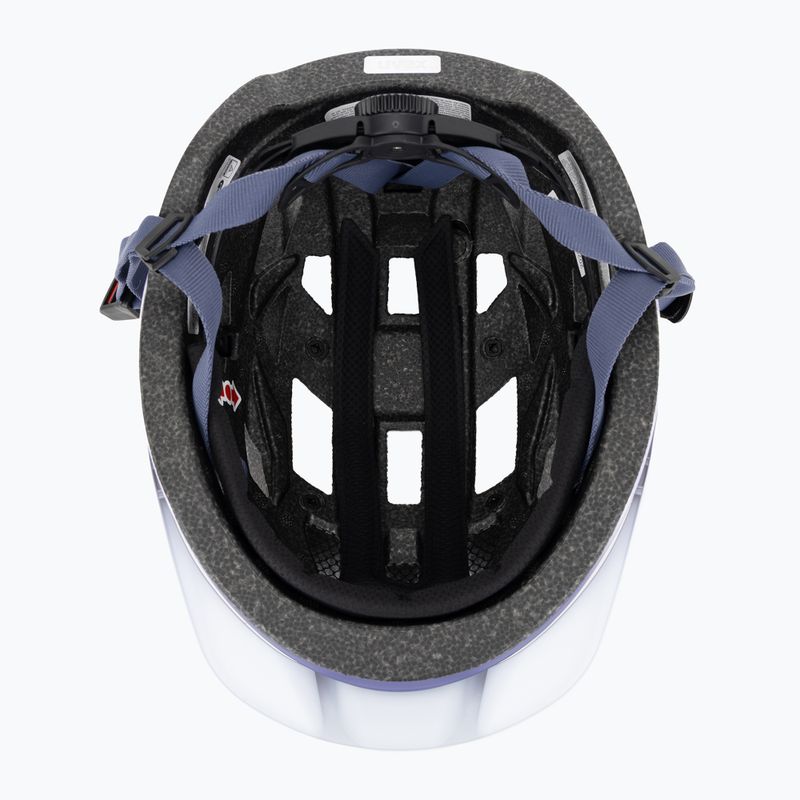Detská cyklistická prilba UVEX Air Wing 2 CC lilac/white matt 5