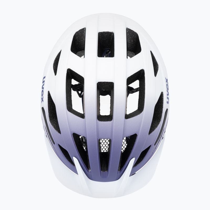 Detská cyklistická prilba UVEX Air Wing 2 CC lilac/white matt 6