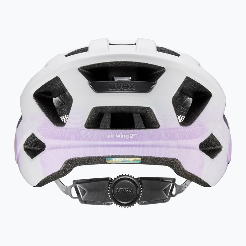 Detská cyklistická prilba UVEX Air Wing 2 CC lilac/white matt 3