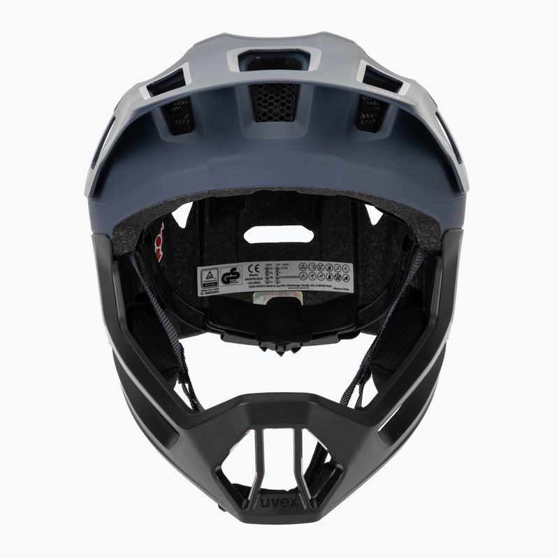 Detská cyklistická prilba UVEX React Fullface Jr dusk blue matt 2