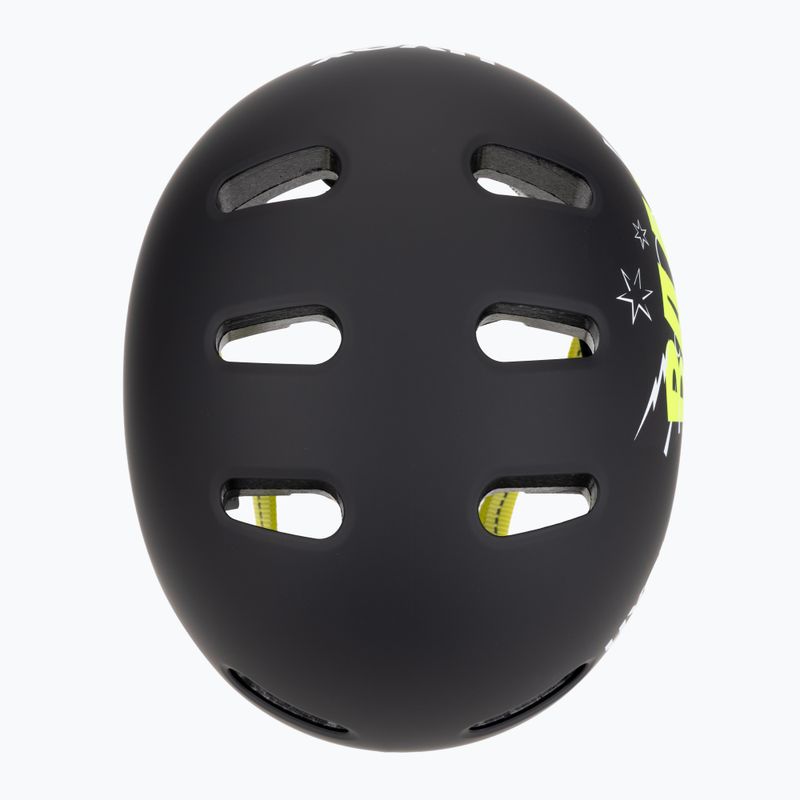 Detská prilba UVEX Kid 4 Style bam black/lime matt 6