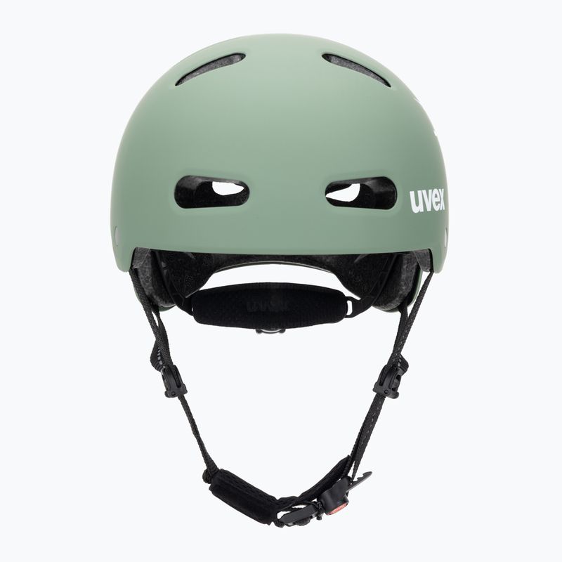 Detská prilba UVEX Kid 4 Style bam moss green/papaya matt 2