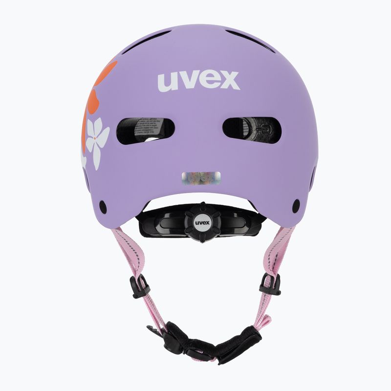 Detská prilba UVEX Kid 4 Style flower lilac matte 4