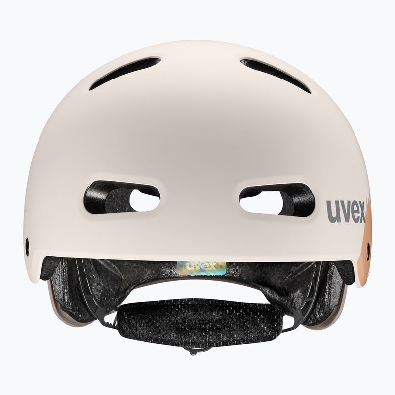 Detská prilba UVEX Kid 4 Style super hero warm grey matt 2