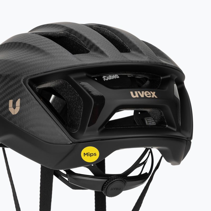 Cyklistická prilba UVEX Ultimate Surge Carbon Mips all black matt 8