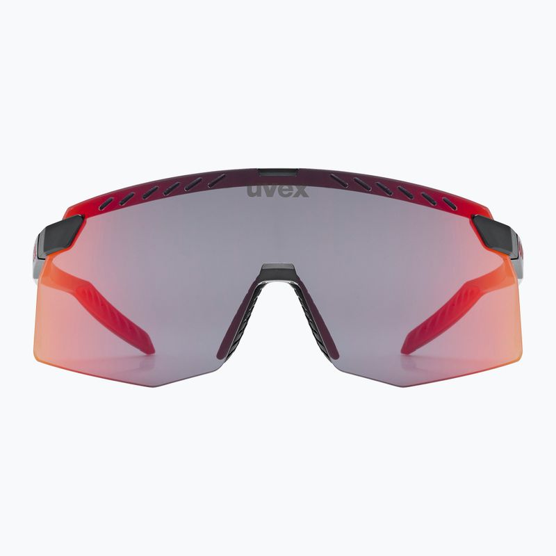 Slnečné okuliare UVEX Pace Stage black matt/mirror red 3