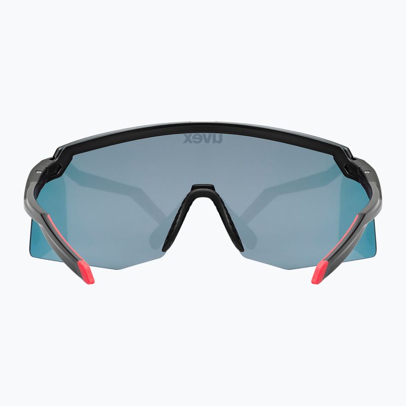 Slnečné okuliare UVEX Pace Stage black matt/mirror red 4