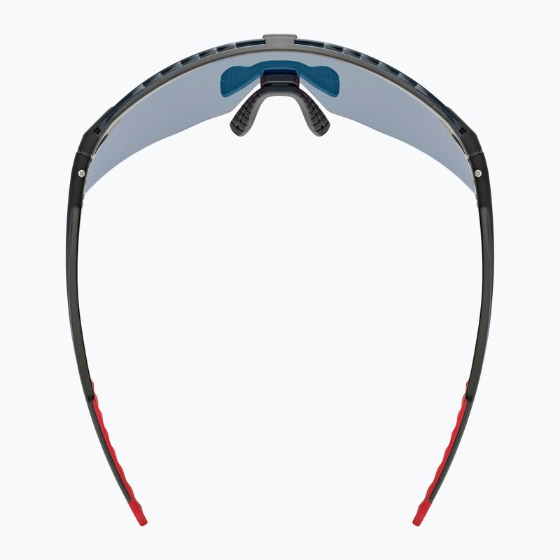 Slnečné okuliare UVEX Pace Stage black matt/mirror red 5