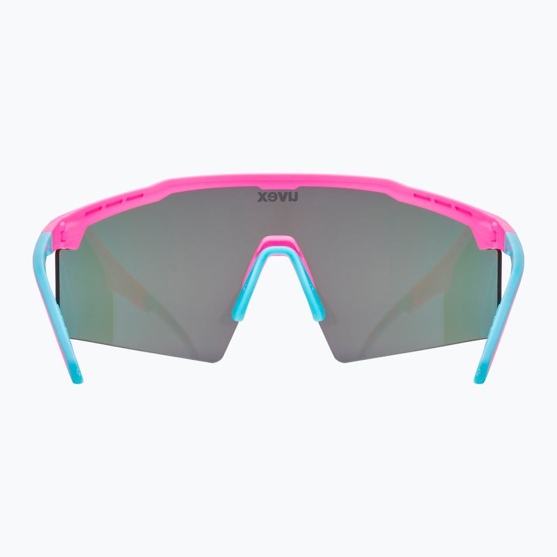 Slnečné okuliare UVEX Flowline pink matt/mirror blue 4