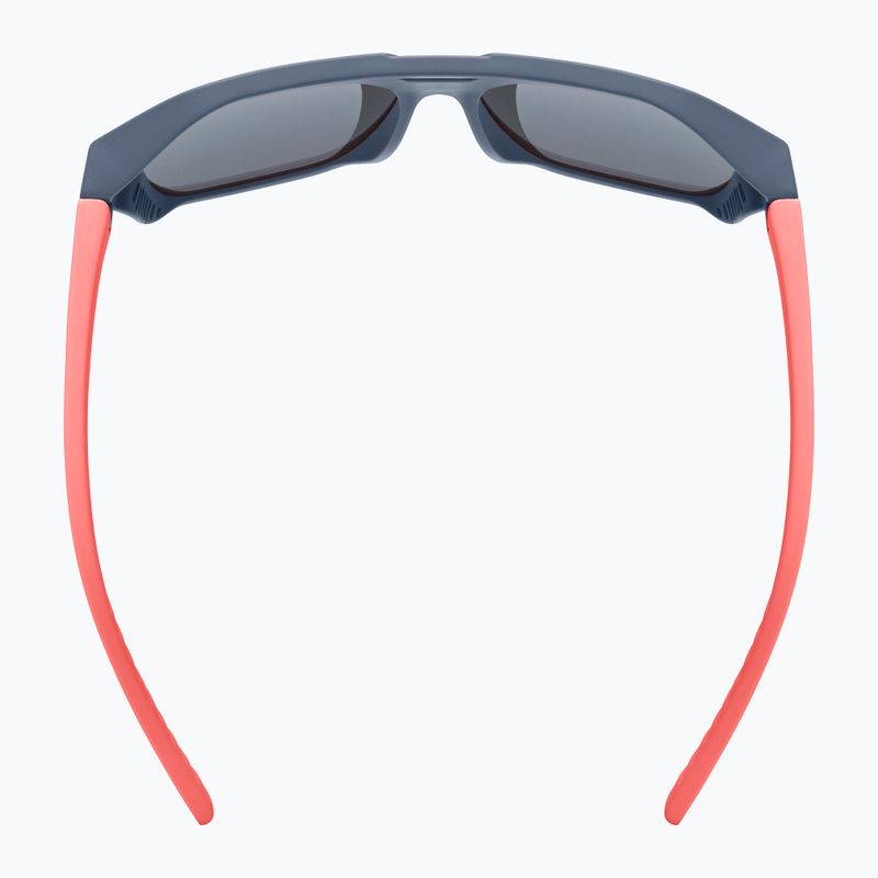 Detské slnečné okuliare UVEX Cosmic Jr blue red matt/mirror purple 4