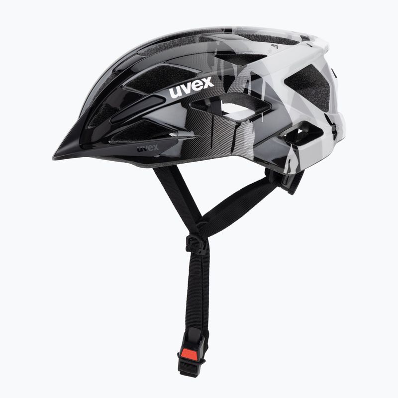 Detská cyklistická prilba UVEX Air Wing 2 warm grey/black 3